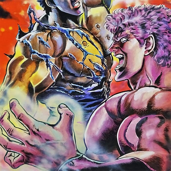 北斗の拳 オフィシャル ジクレー版画 原哲夫サイン入り ケンシロウ ラオウ 北斗の拳 オフィシャル ジクレー版画 原哲夫サイン入り ケンシロウ ラオウ